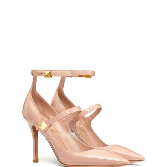 Valentino Garavani Tiptoe Ankle Strap Mary Jane Pump size 39 - Picture 3 of 5